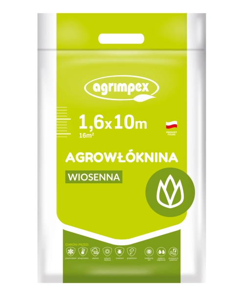 Zdjęcie: Agrowłóknina osłaniająca wiosenna 17 g biała 1,6 x 10 m AGRIMPEX