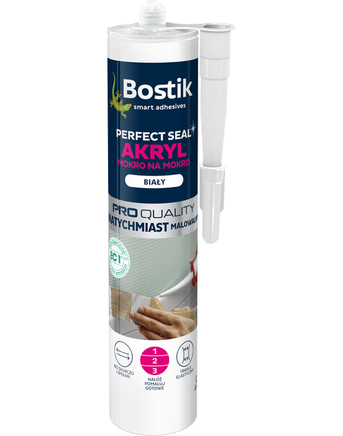 Zdjęcie: Akryl na Mokro biały 300 ml BOSTIK PERFECT SEAL