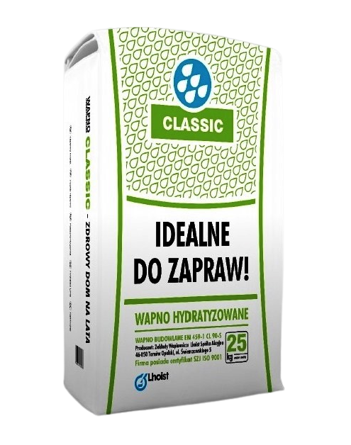 Zdjęcie: Wapno hydratyzowane Classic 25 kg GÓRAŻDŻE