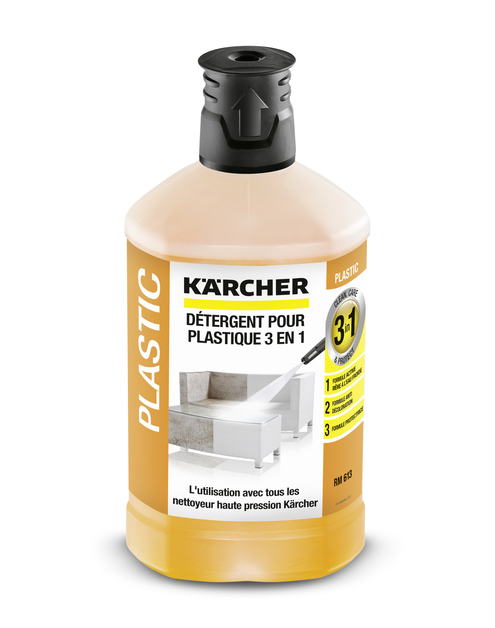 Zdjęcie: Środek do czyszczenia plastiku 3 w 1, 1 L RM613 6.295-758.0 KARCHER