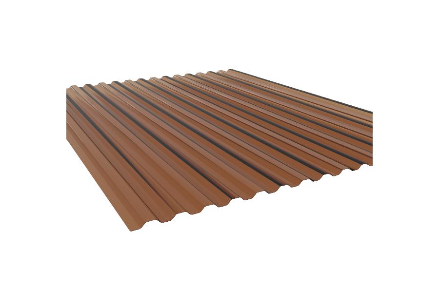 Zdjęcie: Płyta PVC trapez 76/18 dymna 90x250 cm SCALA