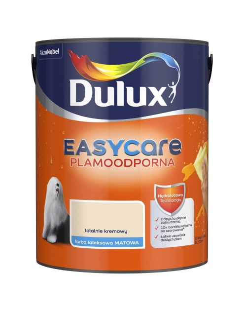 Zdjęcie: Farba do wnętrz EasyCare 5 L totalnie kremowy DULUX