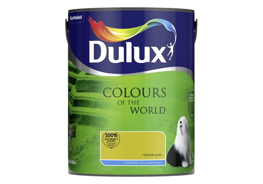 Zdjęcie: Farba do wnętrz Kolory Świata 5 L ryżowe pola DULUX