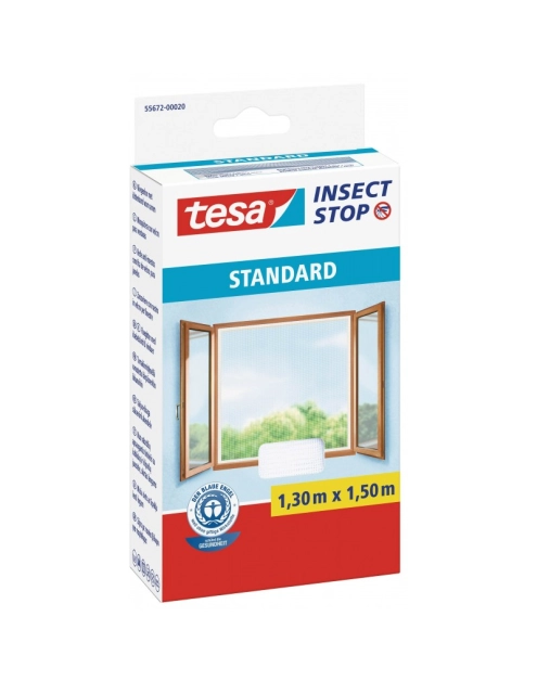 Zdjęcie: Moskitiera H&L Standard 1,3x1,5 biała TESA