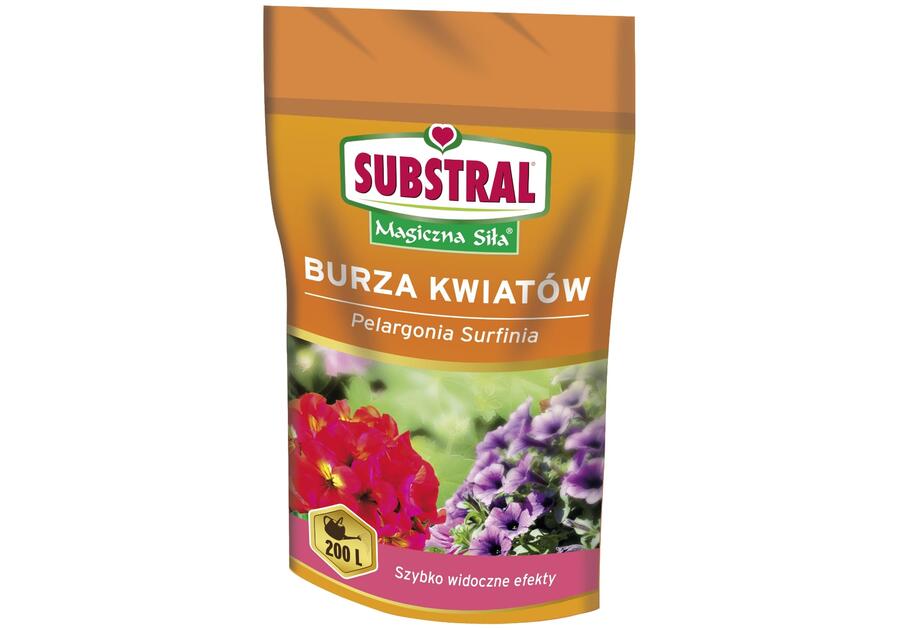 Zdjęcie: Nawóz do kwiatów balkonowych Burza kwiatów 200 g SUBSTRAL