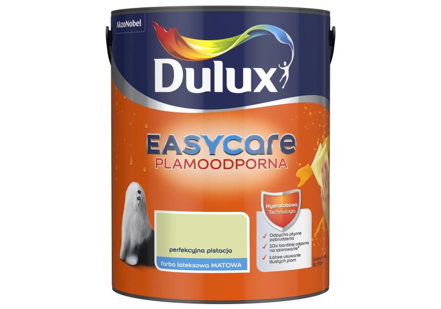 Zdjęcie: Farba do wnętrz EasyCare 5 L perfekcyjna pistacja DULUX