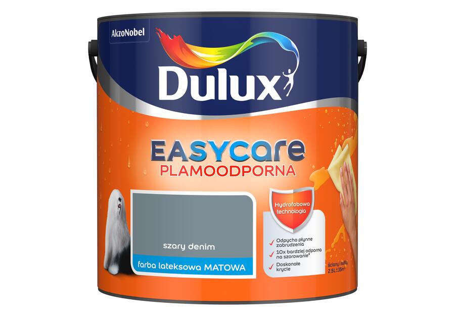 Zdjęcie: Farba do wnętrz EasyCare 2,5 L szary denim DULUX