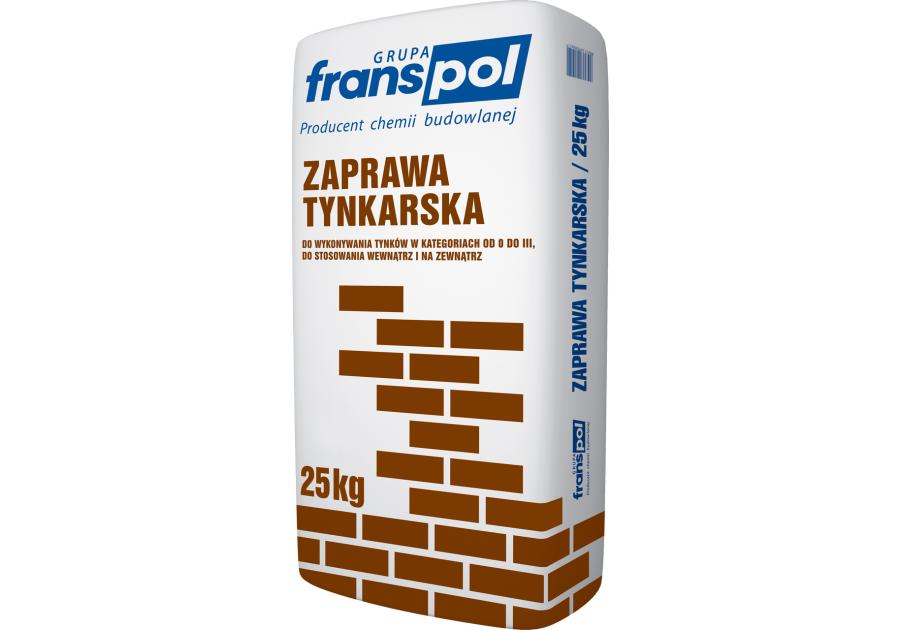 Zdjęcie: Zaprawa tynkarska ZT-1 25 kg FRANS-POL