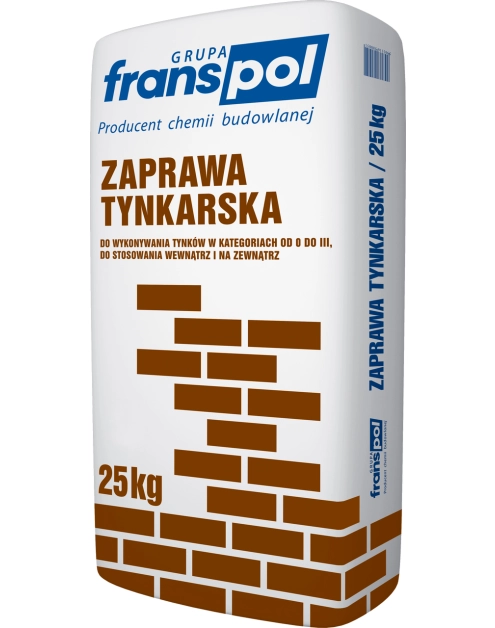 Zdjęcie: Zaprawa tynkarska ZT-1 25 kg FRANS-POL