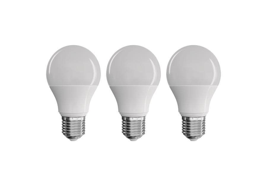 Zdjęcie: Żarówka LED Classic A60, E27, 8,5 W (60 W), 806 lm, neutralna biel 3PK EMOS