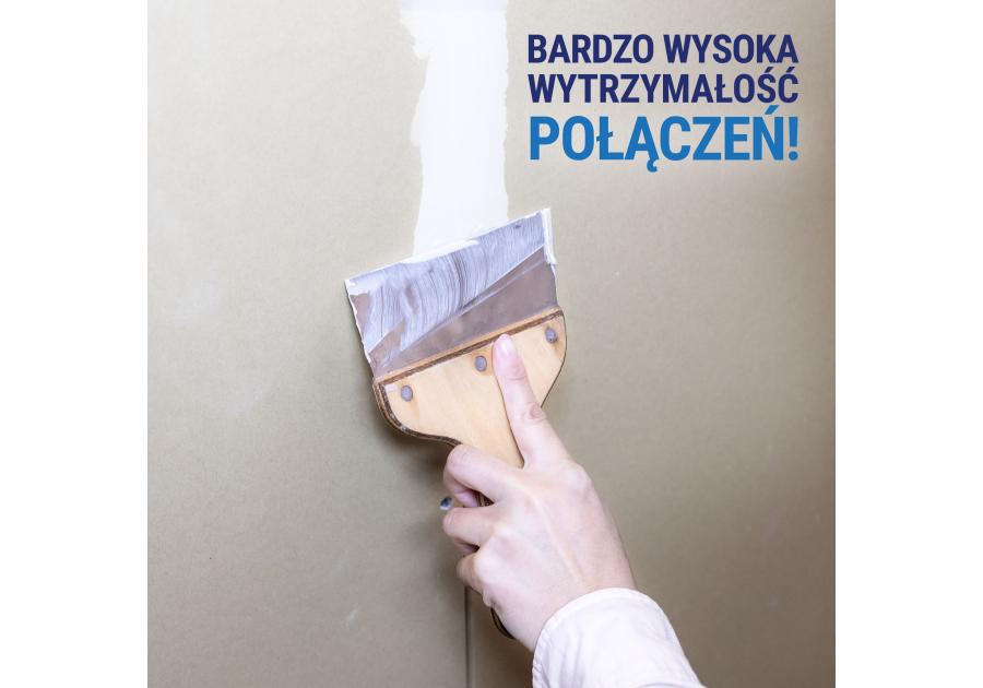 Zdjęcie: Masa szpachlowa Supermocna C-50s do łączenia płyt g-k 5 kg ŚMIG