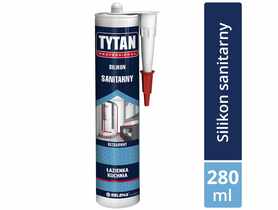 Silikon Sanitarny bezbarwny 280 ml TYTAN PROFESSIONAL