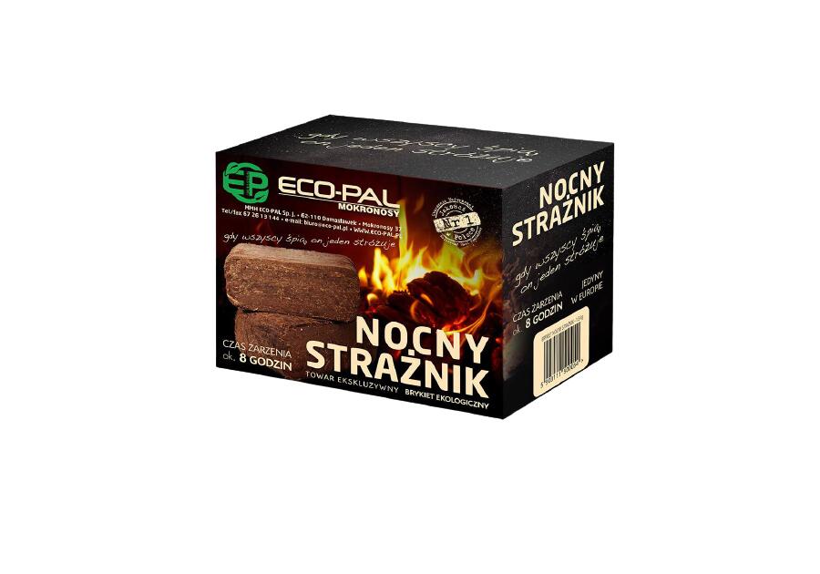 Zdjęcie: Brykiet ekologiczny Nocny Strażnik 1,6 kg ECOPAL