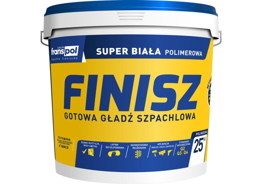 Zdjęcie: Masa szpachlowa Finisz 25 kg FRANS-POL