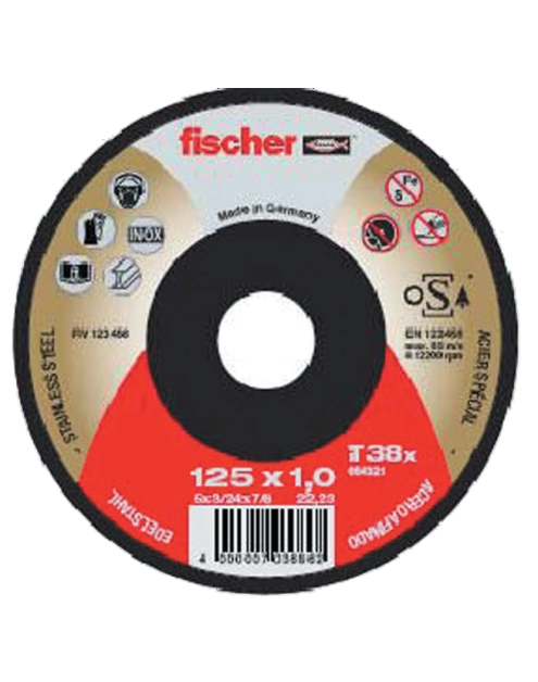 Zdjęcie: Tarcza do cięcia FCD-FHP 125x1x22,23 mm inox FISCHER