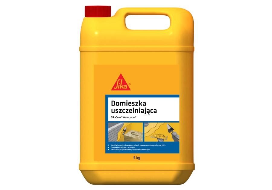 Zdjęcie: Wodouszczelniacz do betonu SikaCem Waterproof 5 kg SIKA