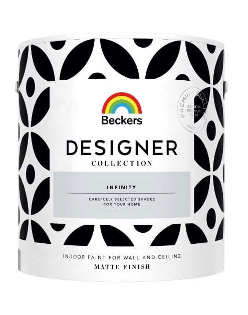 Zdjęcie: Farba ceramiczna do ścian i sufitów Beckers Designer Collection Infinity 2,5 L BECKERS