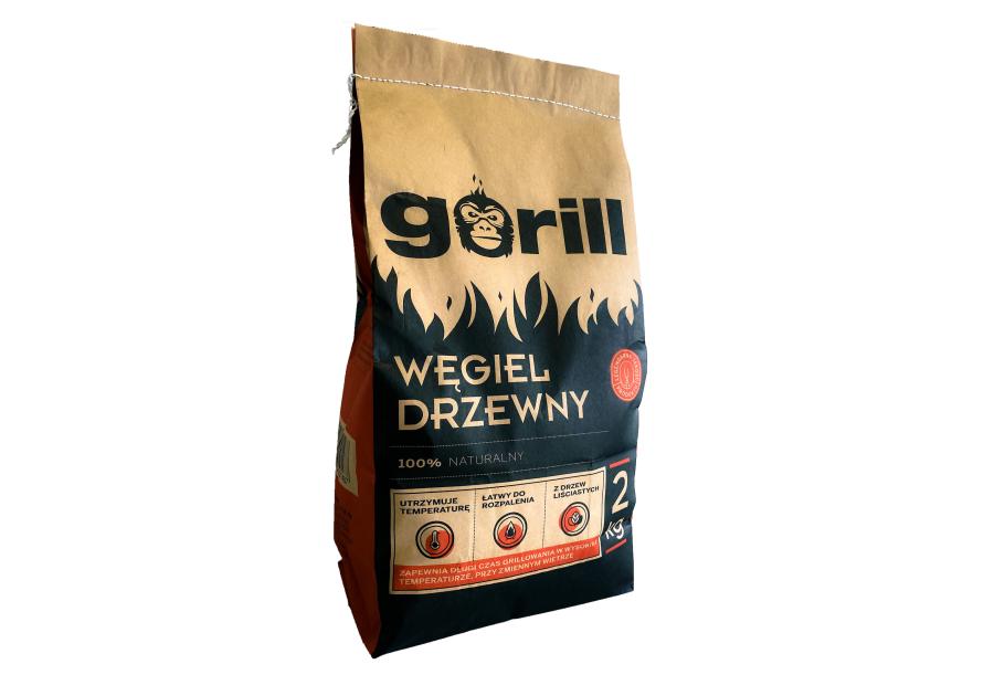 Zdjęcie: Węgiel drzewny 2 kg GORILL