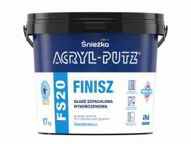 Gotowa masa szpachlowa Acryl Putz FS20 17 kg ŚNIEŻKA