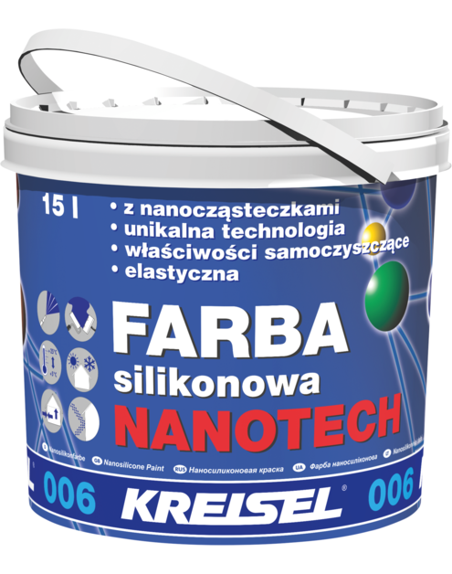 Zdjęcie: Farba silikonowa Nanotech 006 KREISEL