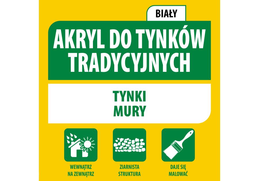 Zdjęcie: Akryl do tynków tradycyjnych 280 ml biały SOUDAL