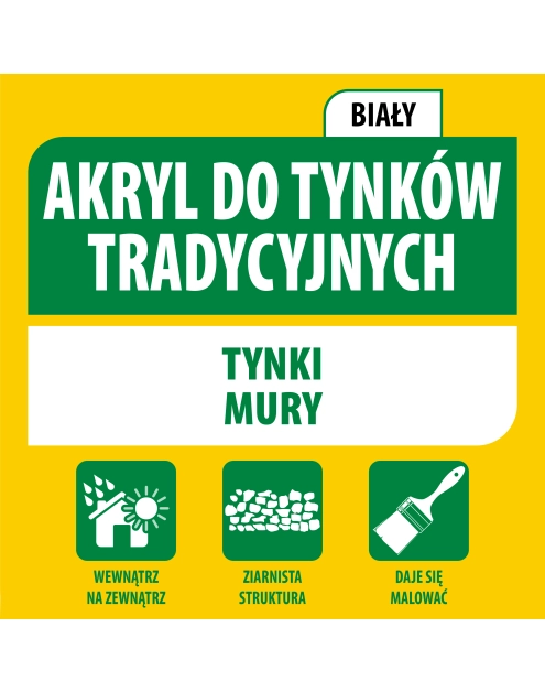 Zdjęcie: Akryl do tynków tradycyjnych 280 ml biały SOUDAL