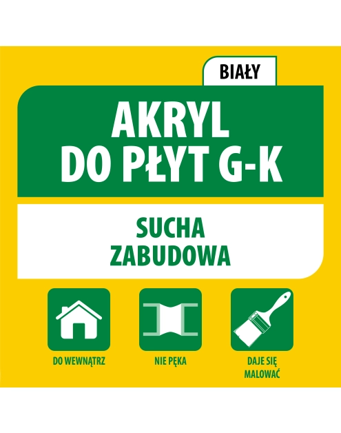 Zdjęcie: Akryl do płyt G-K 280 ml biały SOUDAL