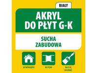 Zdjęcie: Akryl do płyt G-K 280 ml biały SOUDAL