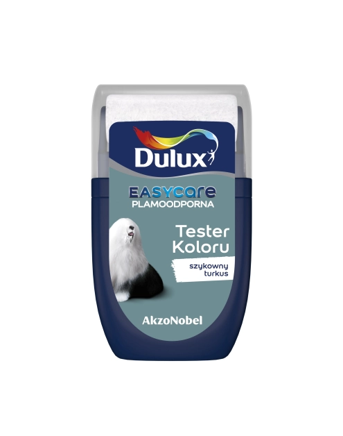 Zdjęcie: Tester farby EasyCare 0,03 L szykowny turkus DULUX