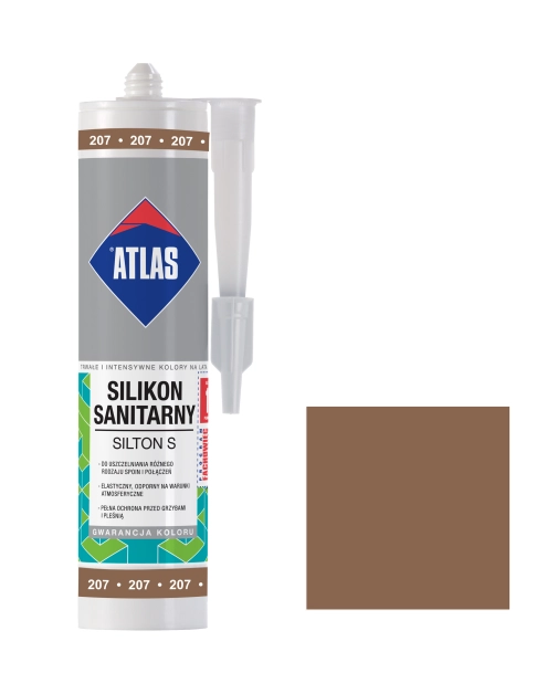 Zdjęcie: Silikon sanitarny Silton S latte ATLAS