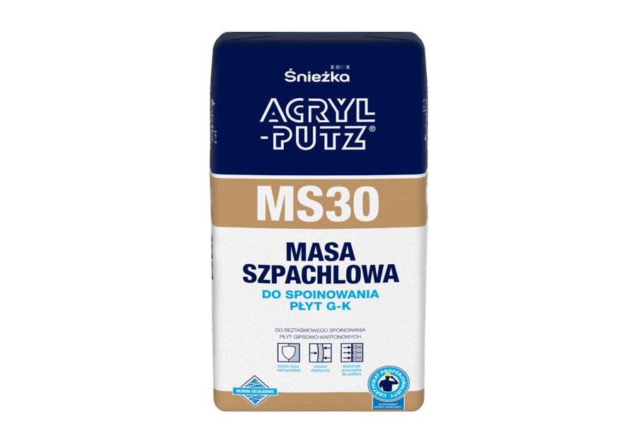 Zdjęcie: Masa do spoina g-k Acryl Putz 20 kg ŚNIEŻKA