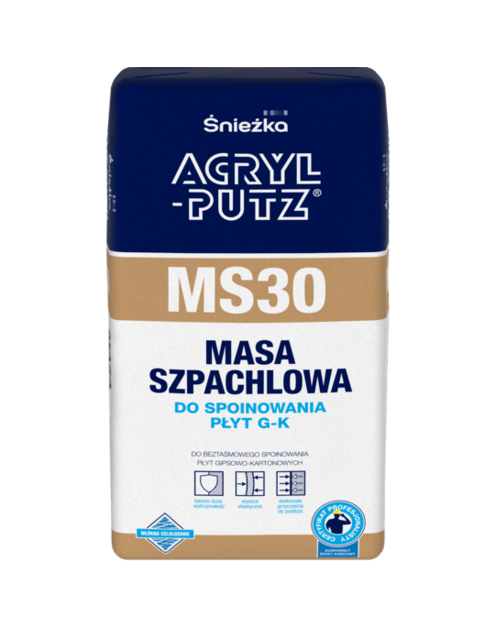 Zdjęcie: Masa do spoina g-k Acryl Putz 20 kg ŚNIEŻKA