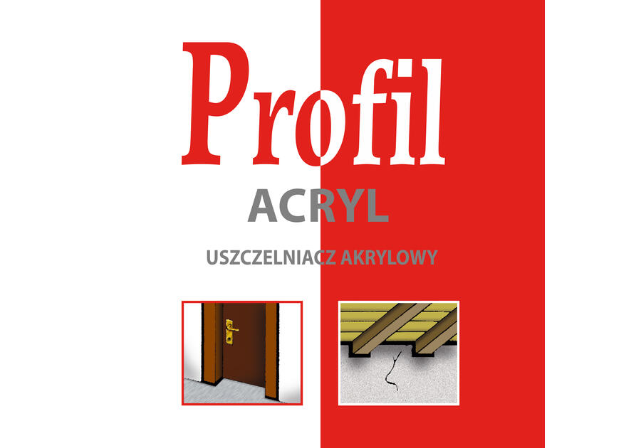 Zdjęcie: Akryl Profil 280 ml biały SOUDAL