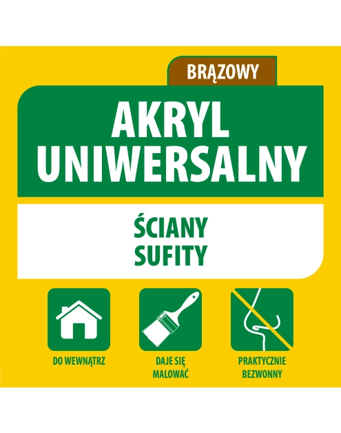 Zdjęcie: Akryl uniwersalny 280 ml brązowy SOUDAL