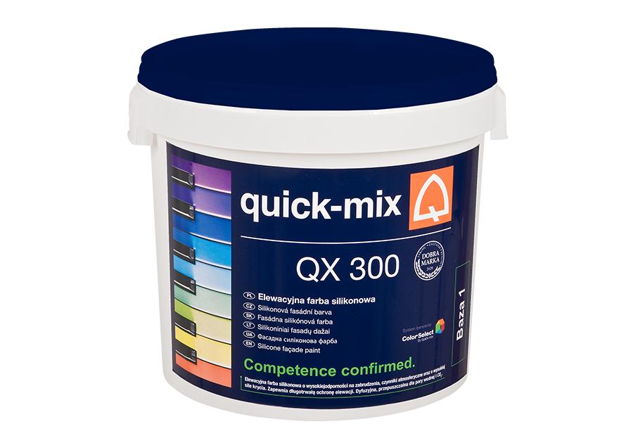 Zdjęcie: Farba elewacyjna silikonowa QX300 - 15 L QUICK-MIX