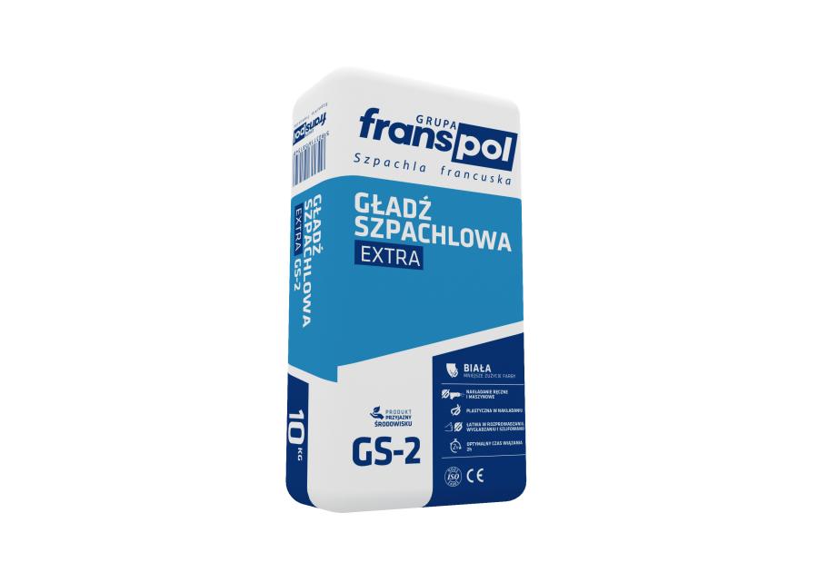 Zdjęcie: Gładź szpachlowa Extra GS 2 - 10 kg FRANS-POL