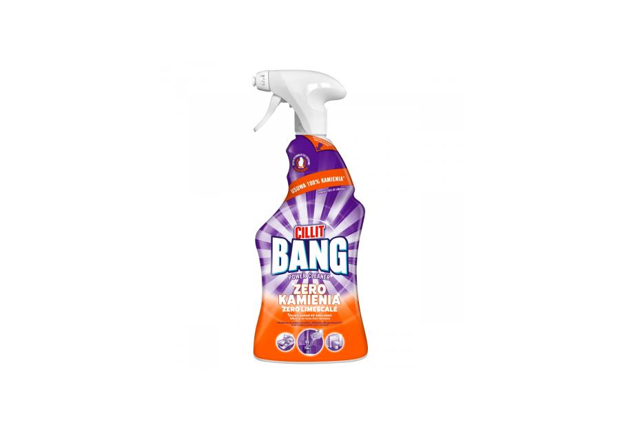 Zdjęcie: Spray czyszczący Zero kamienia Power Cleaner 750 ml CILIT BANG