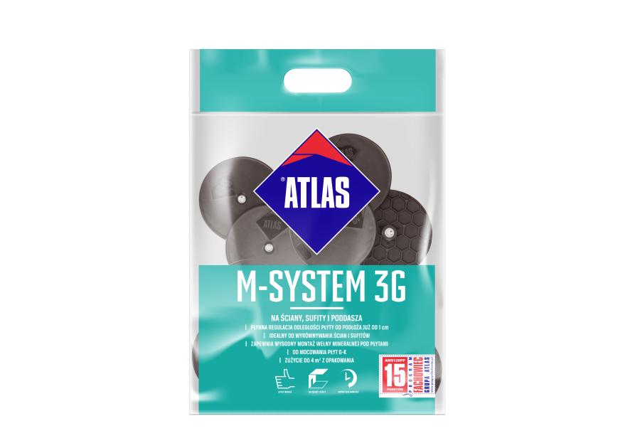 Zdjęcie: Łączniki do mocowania płyt M-System KT 6,5 L 250 BX ATLAS