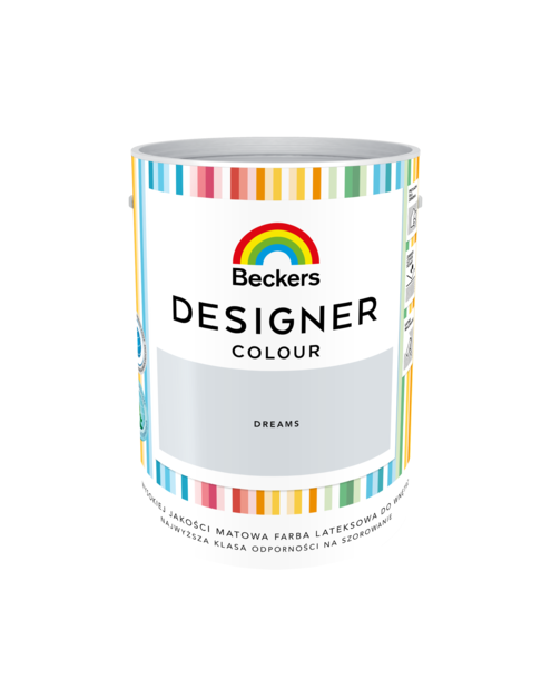 Zdjęcie: Farba lateksowa Designer Colour Dreams 5 L BECKERS