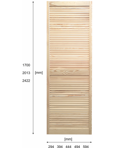 Zdjęcie: Drzwiczki ażurowe 2013x294 mm COMPLEX