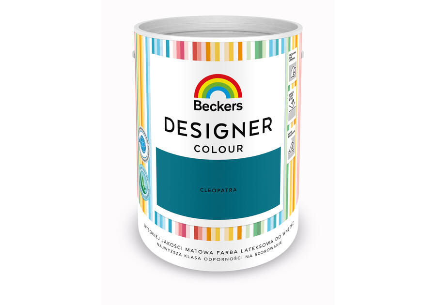 Zdjęcie: Farba lateksowa Designer Colour Cleopatra 5 L BECKERS