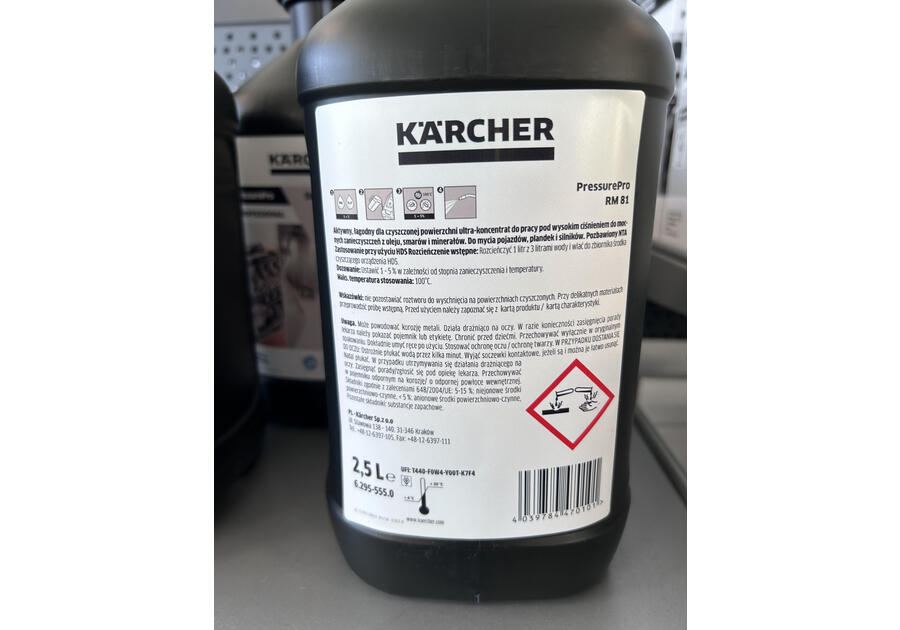 Zdjęcie: Środek czyszczący RM 81 ASF aktywny KARCHER