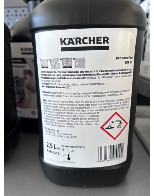 Zdjęcie: Środek czyszczący RM 81 ASF aktywny KARCHER