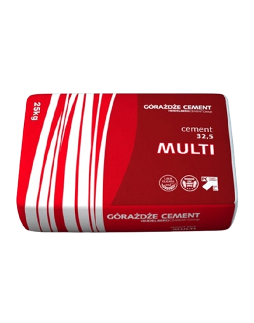 Zdjęcie: Cement Multi 32,5 - 25 kg GÓRAŻDŻE