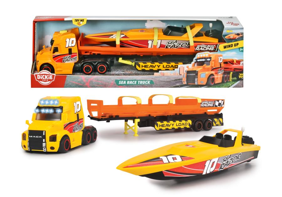 Zdjęcie: Ciężarówka Mack Truck City, 41 cm DICKIE