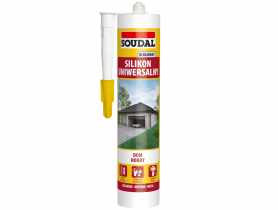 Silikon uniwersalny 280 ml bezbarwny SOUDAL