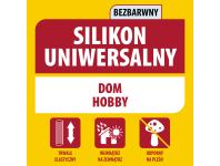 Zdjęcie: Silikon uniwersalny 280 ml bezbarwny SOUDAL