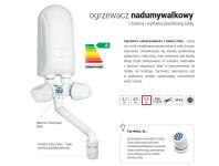 Zdjęcie: Ogrzewacz wody 5,5 kW z baterią białą 230 V DAFI