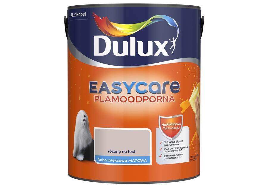 Zdjęcie: Farba do wnętrz EasyCare 5 L różany na test DULUX