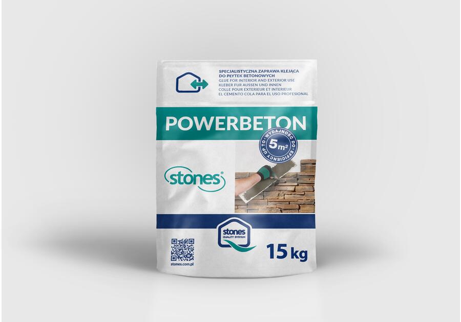 Zdjęcie: Klej Powerbeton 15 kg STEGU